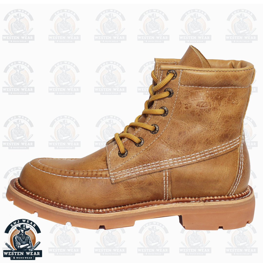 Rustic Leather Boots: 85th Anniversary Special Edition