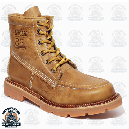 Rustic Leather Boots: 85th Anniversary Special Edition