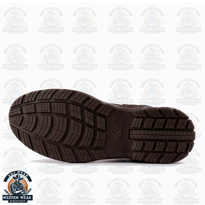 Omega Chocolate Work Boot: Rugged Style, Unmatched Protection